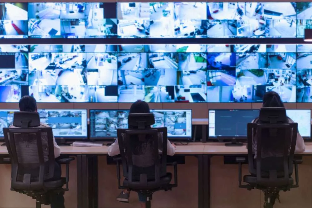 CCTV control room