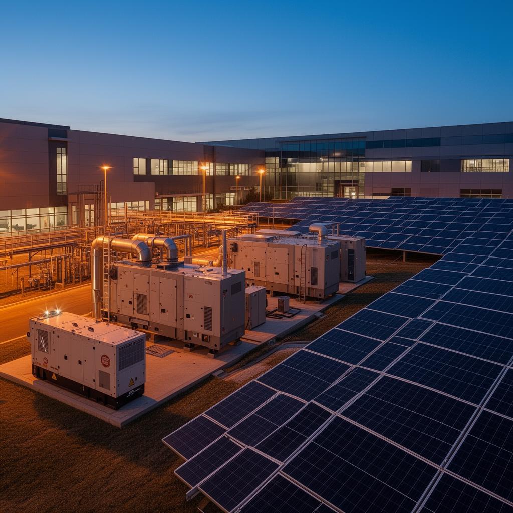 Solar & generator backup